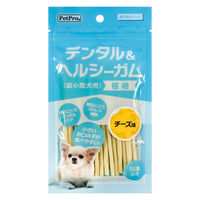 Pet-Pro ペットプロ デンタル&ヘルシーガム 超小型犬用極細ガム チーズ味 15本 272907 1袋（直送品）