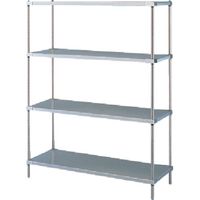 東京硝子器械 TGK 棚 MSS1220S×PS1590×4段 115-58-33-08 1台 191-2695（直送品）