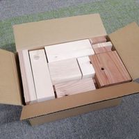 大日本木材防腐 天然木材ギッシリ8kg端材詰め合わせセット（100サイズ、主に杉・SPF） 1箱（直送品）