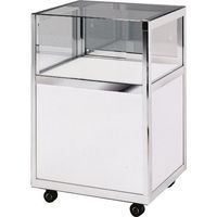 ハヤノ産業 ハヤノ エクシード 角型ケース CF2型 ブラック プッシュ錠付 CF2-6-60-B-P 1台 168-2209（直送品）