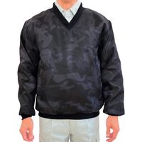 トーマセンイ TEAGLES 14695 Vネック中綿キルトヤッケ ブラック迷彩4L CAMO 4L 1枚 454-1593（直送品）