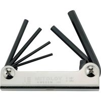 水戸工機 ミトロイ 折りたたみホローレンチセット 6本組 HW600M 1セット 411-8228（直送品）