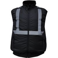 ミズケイ エアーファンダフルベスト ブラック 3Lサイズ 5941206 1枚 458-6820（直送品）