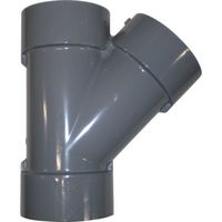 積水化学工業 エスロン DV継手 45Y 150 DY1F 1個 850-6073（直送品）