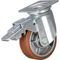 イノアックコーポレーション イノアック 重荷重用キャスター ログラン ストッパー・旋回金具付 φ150 HP-150WJS 1個（直送品）