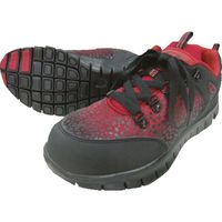 富士手袋工業 富士手袋 グラデーション安全靴 赤(レッド) 25.5cm 6505-R-25.5 1足 197-9215（直送品）