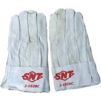 新日本トーカ貿易 SNT 牛革手袋 短革手袋 Jー102BC 背縫い J-102BC 1双 448-4735（直送品）