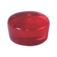 ダンドリビス ノンヘッドキャップ10mmクリスタル レッド400入5号 C-NCCR10-400 1箱(400個) 423-0722（直送品）