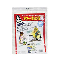 パワー土のう袋【園芸/防災/建設】10枚入 4986449240725 1パック アイガーツール（直送品）