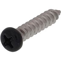 大里 OHSATO ステンレス タッピング ナベ頭 頭部黒色 4×20 CO-718 1セット(55本:11本×5袋) 431-8777（直送品）