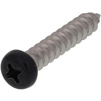 大里 OHSATO ステンレス タッピング ナベ頭 頭部黒色 5×30 CO-723 1セット(25本:5本×5袋) 431-8798（直送品）