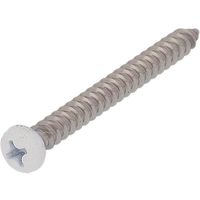 大里 OHSATO ステンレス タッピング ナベ頭 頭部白色 4×40 CO-734 1セット(35本:7本×5袋) 431-8766（直送品）