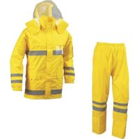 船橋 安全レイン イエロー BLLサイズ FS-6000 YE BLL 1着 415-6505（直送品）