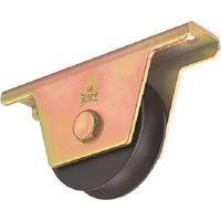 ヨコヅナ 鉄重量戸車 120mm 溝R JHM-1201 1個 152-3822（直送品）