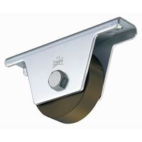 ヨコヅナ S45C重量戸車 90mm 平 JGM-0902 1個 127-7318（直送品）