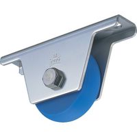 ヨコヅナ MC防音重量戸車 90mm 山R JMS-0908 1個 849-6494（直送品）