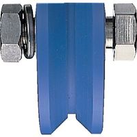 ヨコヅナ MC防音重量戸車 車のみ 90mm V JMP-0905 1個 849-6460（直送品）