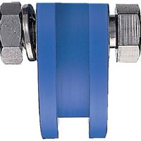 ヨコヅナ MC防音重量戸車 車のみ 100mm H JMP-1006 1個 849-6466（直送品）