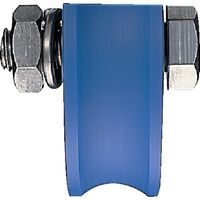 ヨコヅナ MC防音重量戸車 車のみ 50mm 溝R JMP-0501 1個 849-6443（直送品）