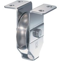 ヨコヅナ HプーリーN型 ステンレス車 90mm 丸溝 HBSN0901 1個 849-6144（直送品）