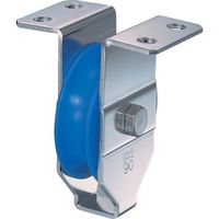 ヨコヅナ HプーリーN型 MCナイロン車 90mm 丸溝 HMSN0901 1個 849-6149（直送品）