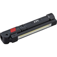 京都機械工具 KTC LEDハンドライト 充電式LED折りたたみライト 明るさ800lm 奥行40×高さ29mm AL815W 1個（直送品）