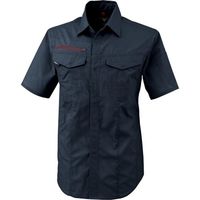 ジーベック XEBEC 半袖シャツ1752ー19ーSS ディープネイビー 1752-19-SS 1着 384-2389（直送品）