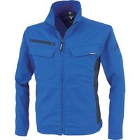 ジーベック XEBEC 裏綿ストレッチ長袖ブルゾン1514ー46ーL ロイヤルブルー 1514-46-L 1着 383-0757（直送品）