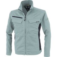 ジーベック XEBEC 裏綿ストレッチ長袖ブルゾン1514ー605ーLL ミストグリーン 1514-605-LL 1着 383-0734（直送品）