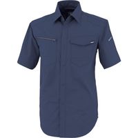 ジーベック XEBEC TCストレッチ半袖シャツ1712ー10ー4L コン 1712-10-4L 1着 382-9156（直送品）