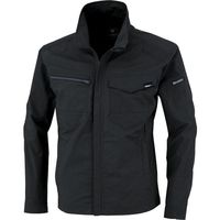 ジーベック XEBEC TCストレッチ長袖ブルゾン1714ー90ーL クロ 1714-90-L 1着 382-6059（直送品）