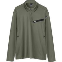 ジーベック XEBEC 長袖ポロシャツ6115ー36ーLL カーキ 6115-36-LL 1着 382-1335（直送品）