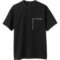 ジーベック XEBEC ワークTシャツ6660ー90ー4L クロ 6660-90-4L 1着 384-3484（直送品）
