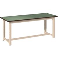 SANSHIN 作業台 ハーディワークデスク 500kgタイプ ライトグリーン 1500×900×H900 HWD50599TLG-SG（直送品）