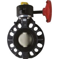 積水化学工業 エスロン バタ 本体材質PVC シール材質FKM JIS10KF 100A BGVV1HE 1台 210-5896（直送品）