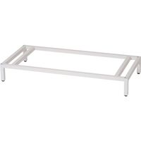ダイシン工業 DAISHIN パーソナルロッカー用ホワイト色ローベース L945-S1L-W 1台 401-5752（直送品）