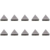 キソパワーツール プロクソン スポンジ研磨材スーパーファイン10枚三角 26597 1個(10枚) 420-5655（直送品）