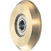 ヨコヅナ ベアリング入 真鍮車 車のみ 50mm V 5101 1個 849-5870（直送品）