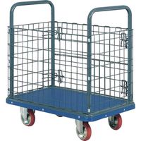 石川製作所 アイケー プレス製運搬車 金網付台車 207 1台 126-4746（直送品）