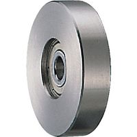 ヨコヅナ ベアリング入 ステンレス底車 車のみ 60mm 平 1104 1個 849-5772（直送品）