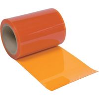 スワロン ストリップドアーシート フラット静電防虫オレンジ2t×300×12M巻 FO20030012A 1本 100-9455（直送品）