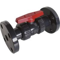 積水化学工業 エスロン ボールバルブ禁油 本体材質PVC シール材質FKM JIS10KF 25A B25FXVE 1台 209-7965（直送品）