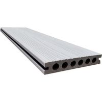 サンセルフ ウッドデッキホワイトイペデザイン床板材4本セット 13-TS WHITE 4 1セット(4本) 455-2698（直送品）