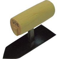 ナルセ商工 カネ三 油焼仕上鏝 元幅33×先幅28 コテ長さ90mm ASK-90 1丁 123-1178（直送品）