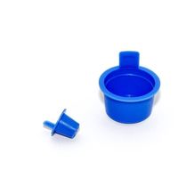 SDC田中 SDC プロテクトパーツ「舌付管用プラグP」53ーP 53-P 1セット(400個:200個×2パック) 849-8916（直送品）