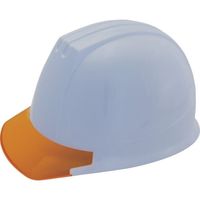 タニザワ エアライト搭載ヘルメット(PC製・透明ひさし型) ST#141ーJZV(EPA) 帽体色 ホワイト 141JZVV4W3 1個（直送品）