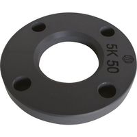 積水化学工業 エスロン 板フランジ(SJ型) (本体材質ーPVC)ーJIS5K 100 FSJ1H5 1枚 210-7536（直送品）