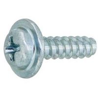 SUNCO 三価ブラック Pタイプナベ 2×5 (340本入) 30-00-2000-0020-0050-04-340 1パック(340本)（直送品）