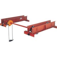 キトー ローヘッド形ギヤード式サドル 定格荷重1t スパン12m GL010-12 1台 851-6068（直送品）