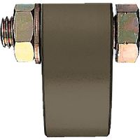 ヨコヅナ S45C重量戸車 車のみ 90mm 平 JGP-0902 1個 849-6342（直送品）